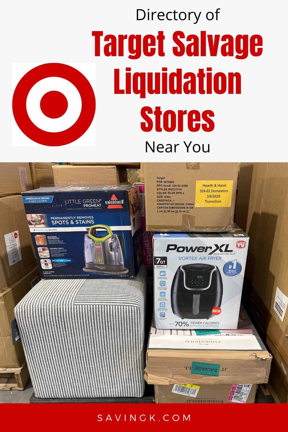 List of Target Salvage Liquidation Stores Near You
