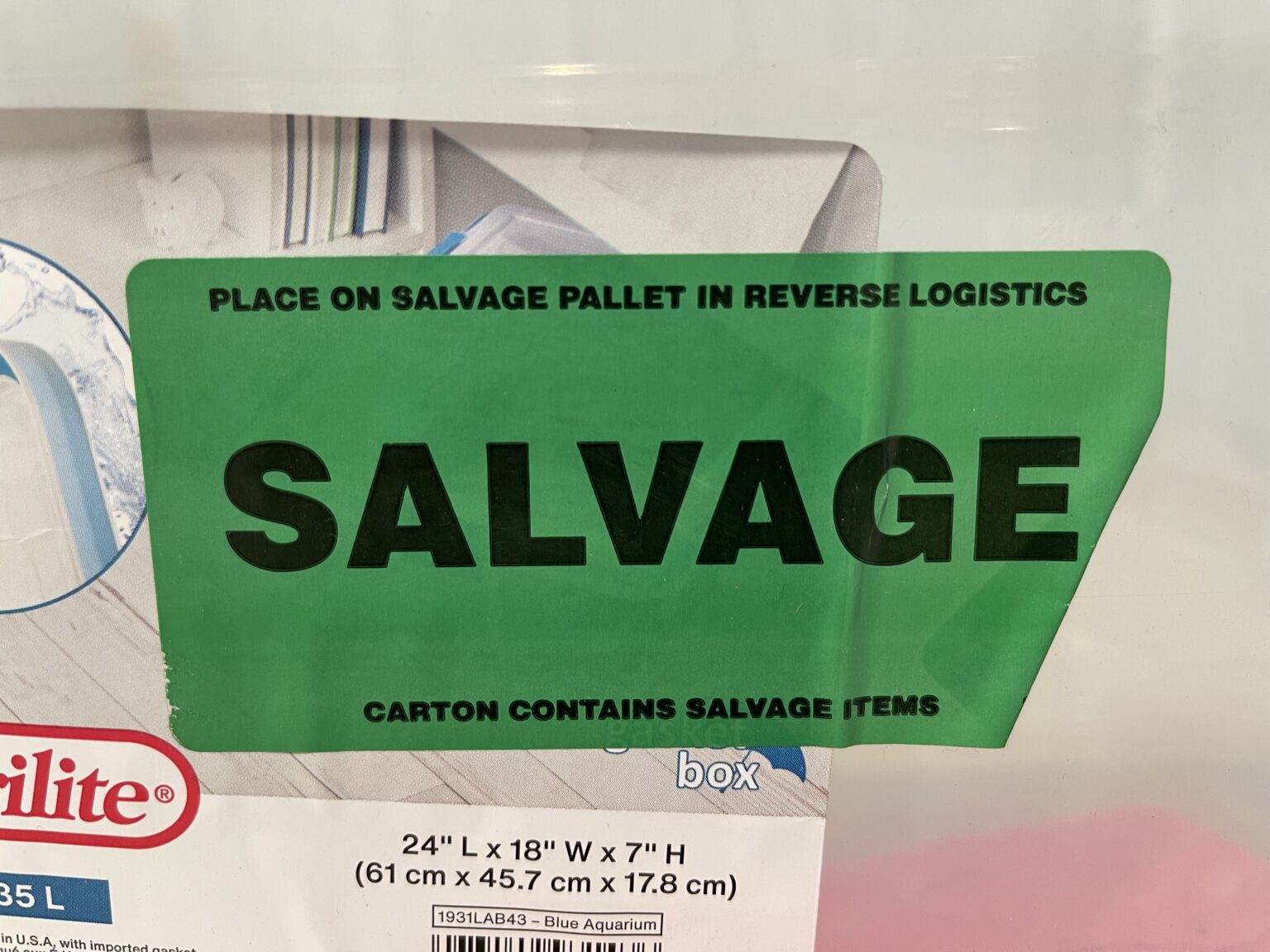 target salvage pallets liquidation near me