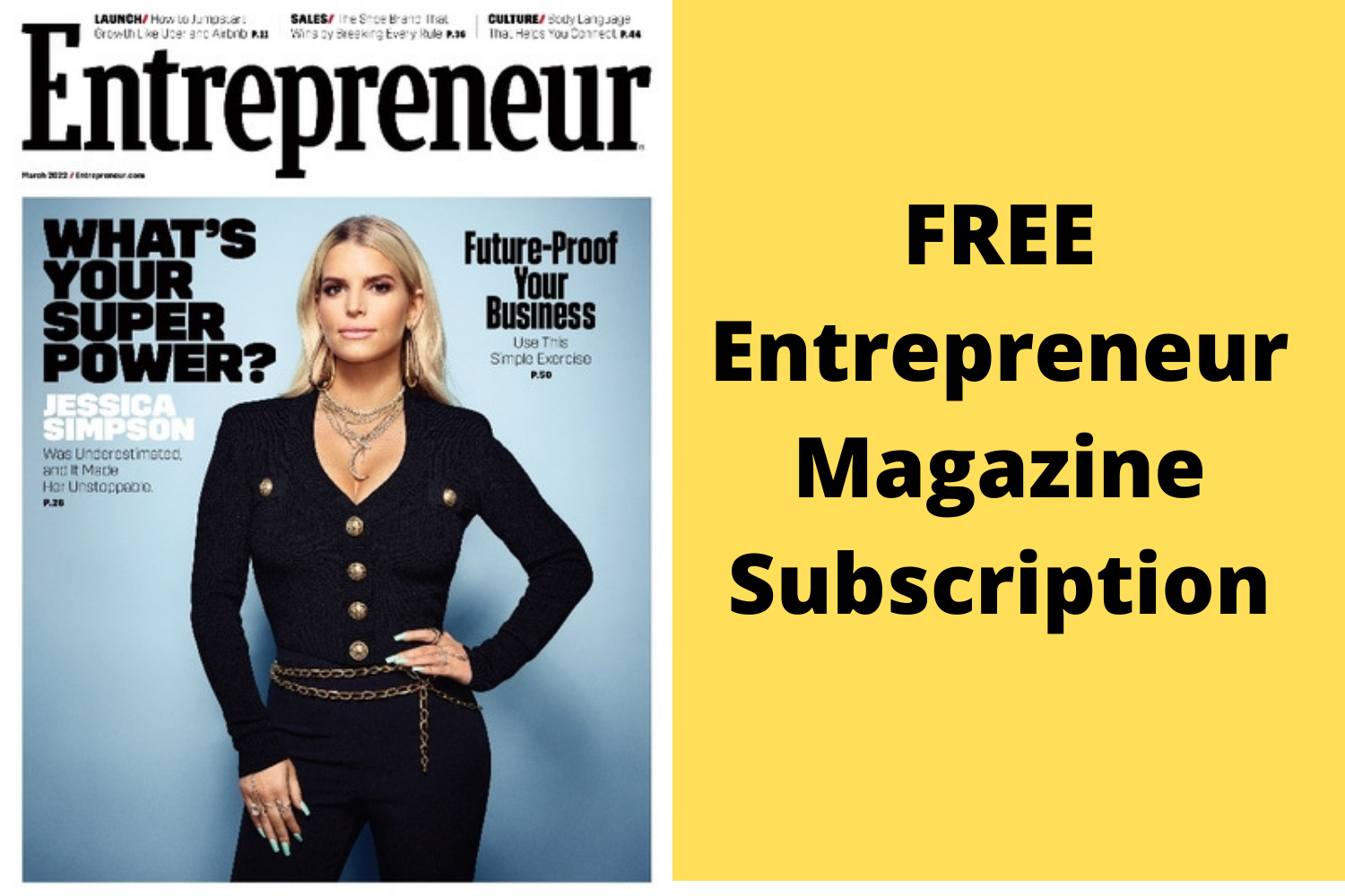 FREE Entrepreneur Magazine Subscription