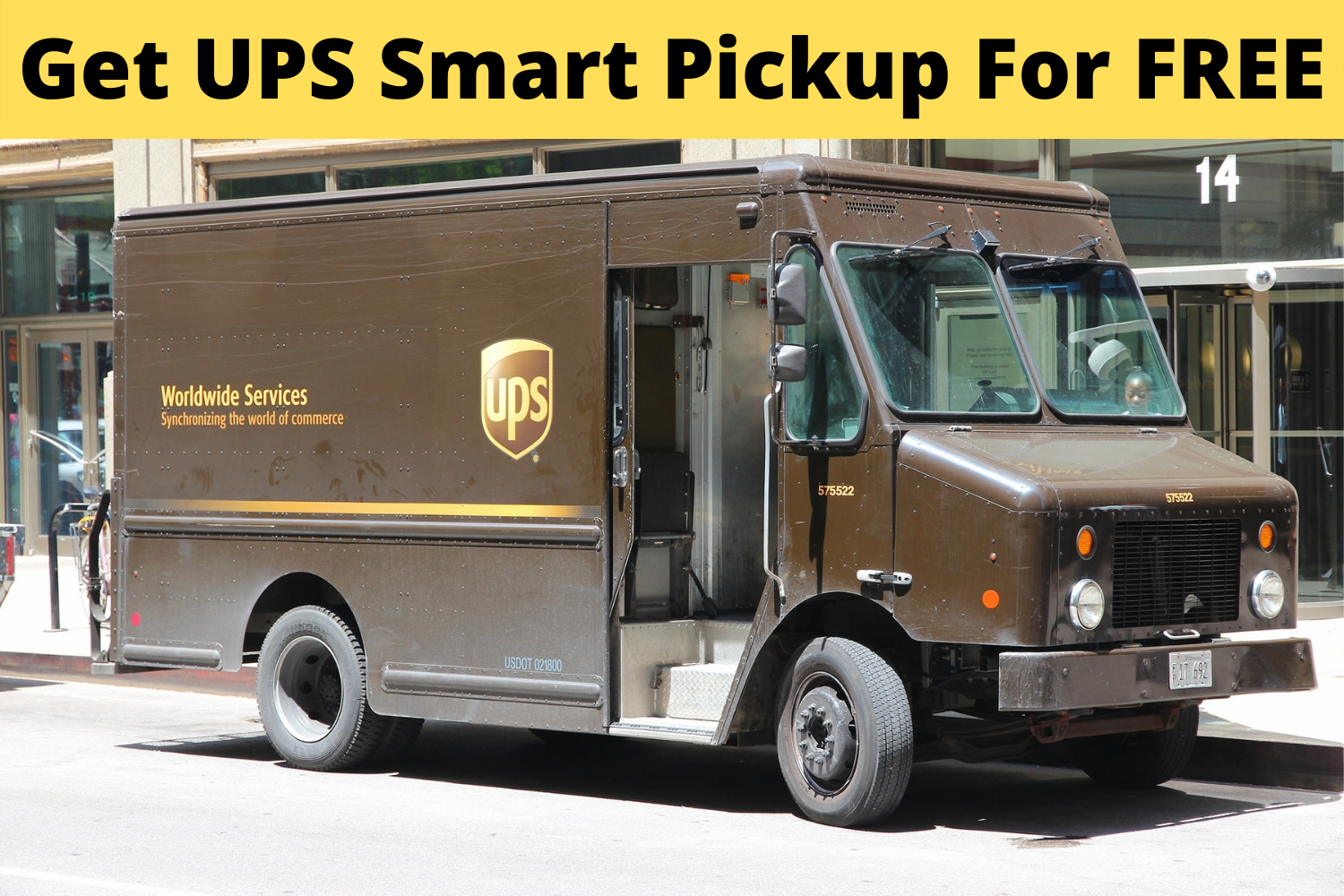 Get UPS Smart Pickup For FREE