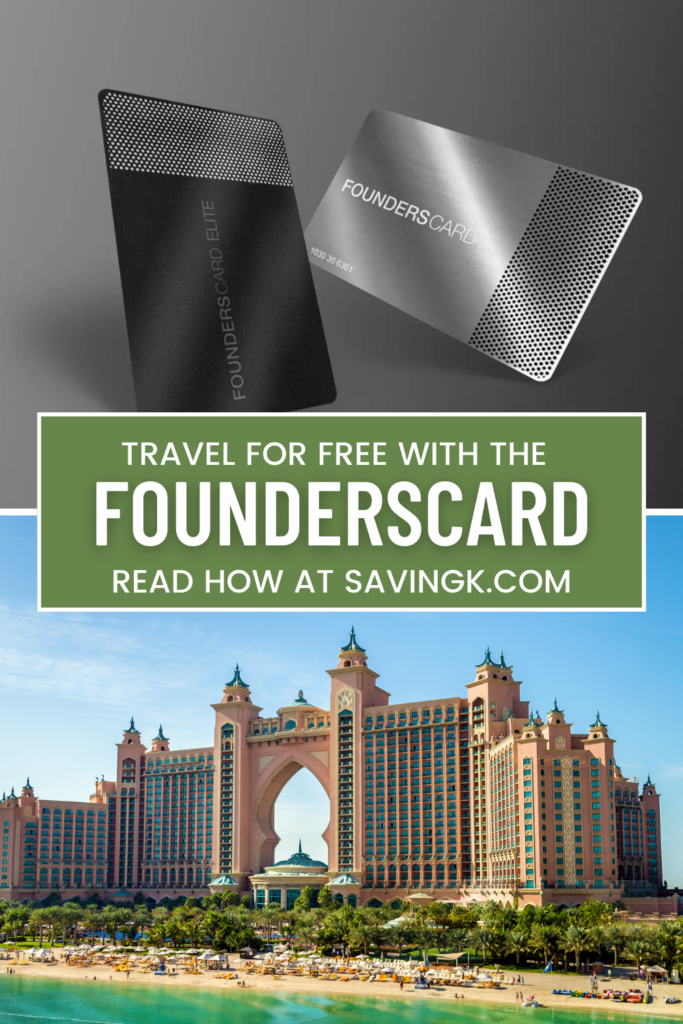 Travel For Free With The FoundersCard