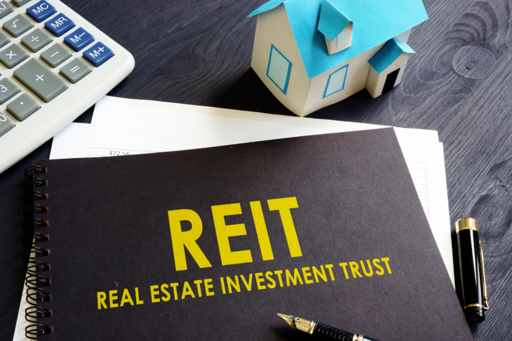 A real estate investment trust, or REIT, is a company that owns and manages income-producing real estate.