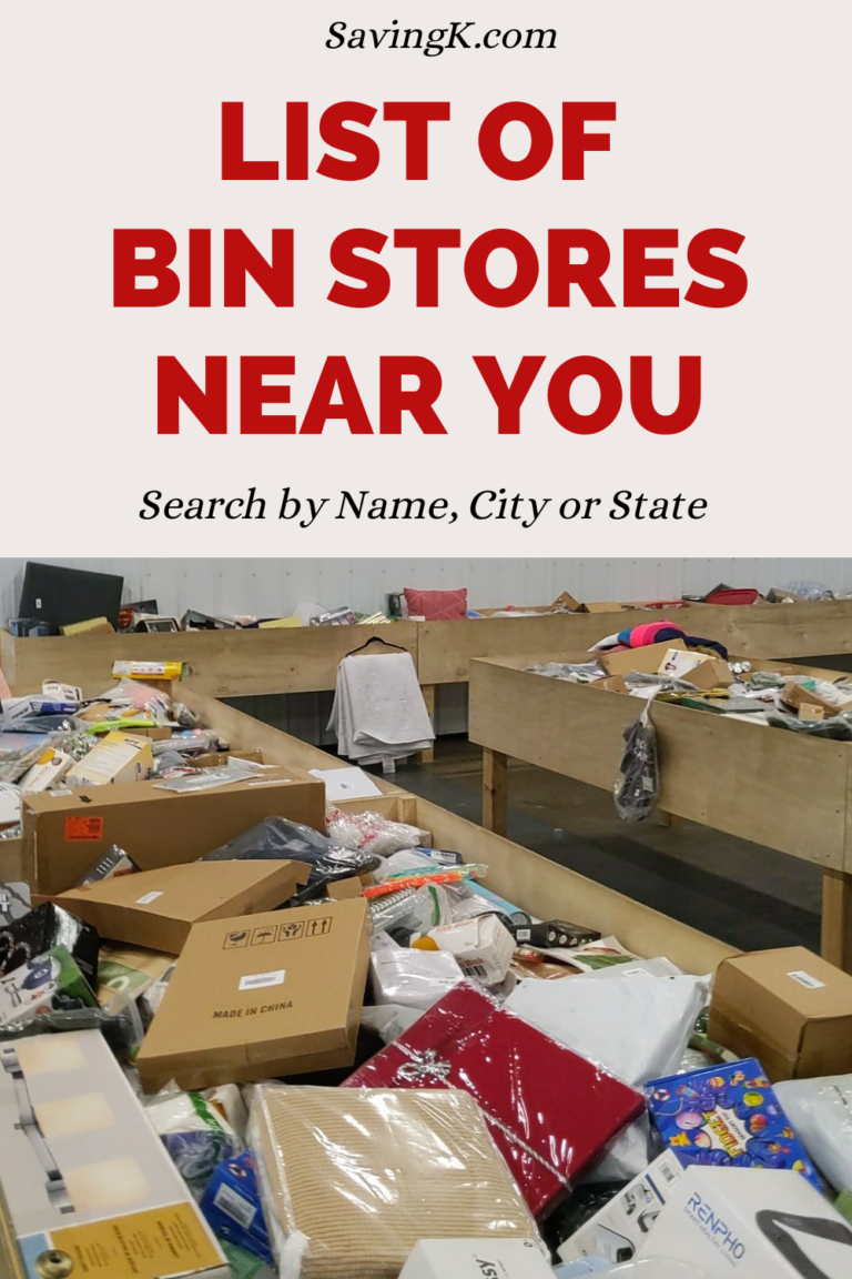 Bin Store Directory: List Of Bin Stores Near You - SavingK