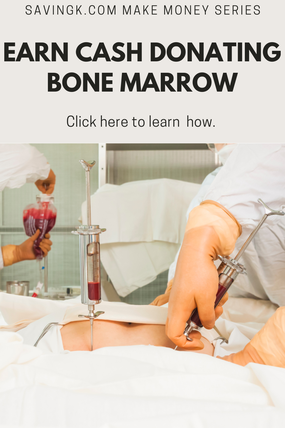 donate bone marrow for cash