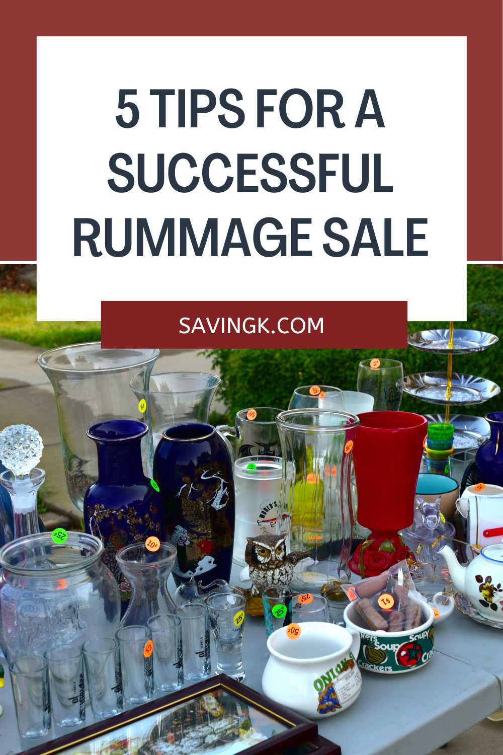 5 Tips For A Successful Rummage Sale