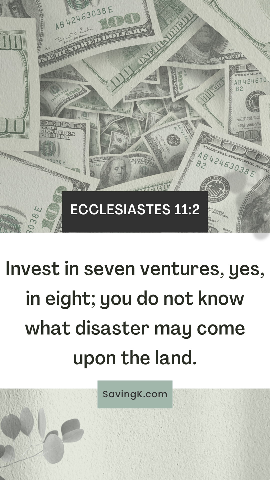 Ecclesiastes 11:2