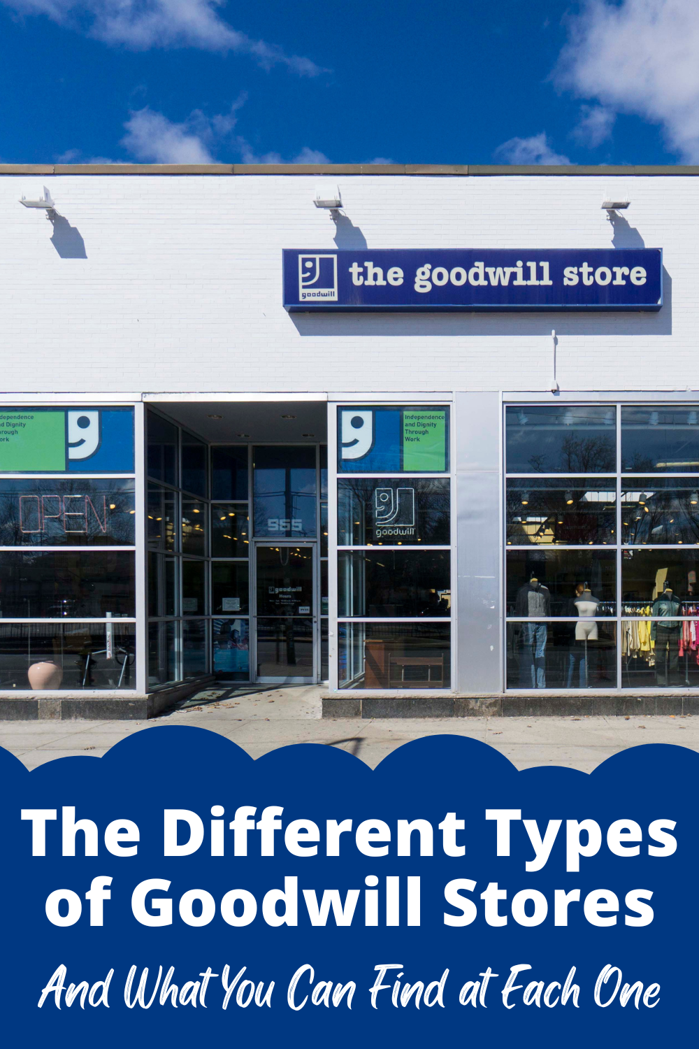 Types Of Goodwill Stores