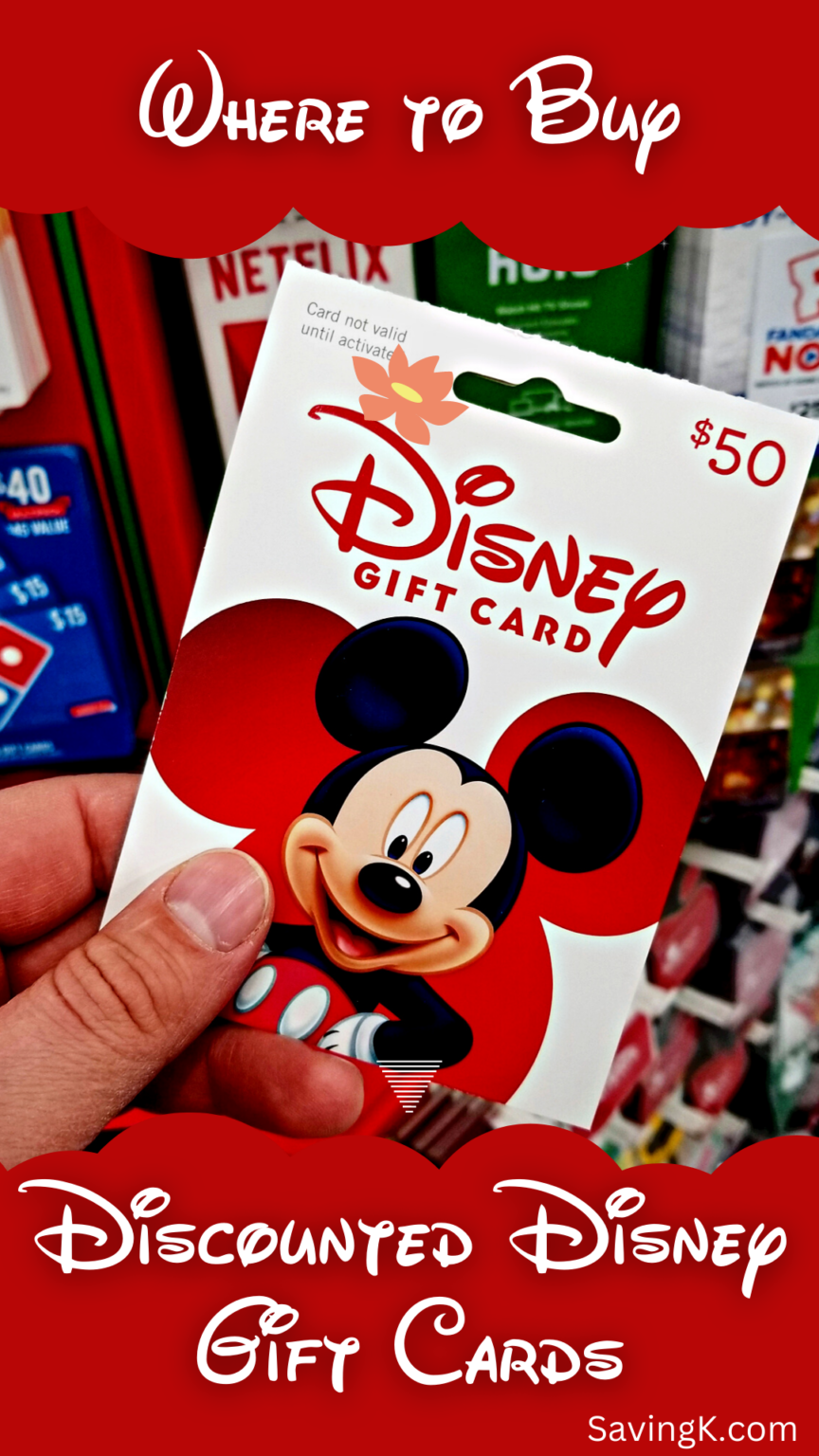 Where To Buy Discounted Disney Gift Cards SavingK