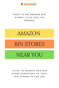 Amazon Bin Stores: What They Are And Where To Find One