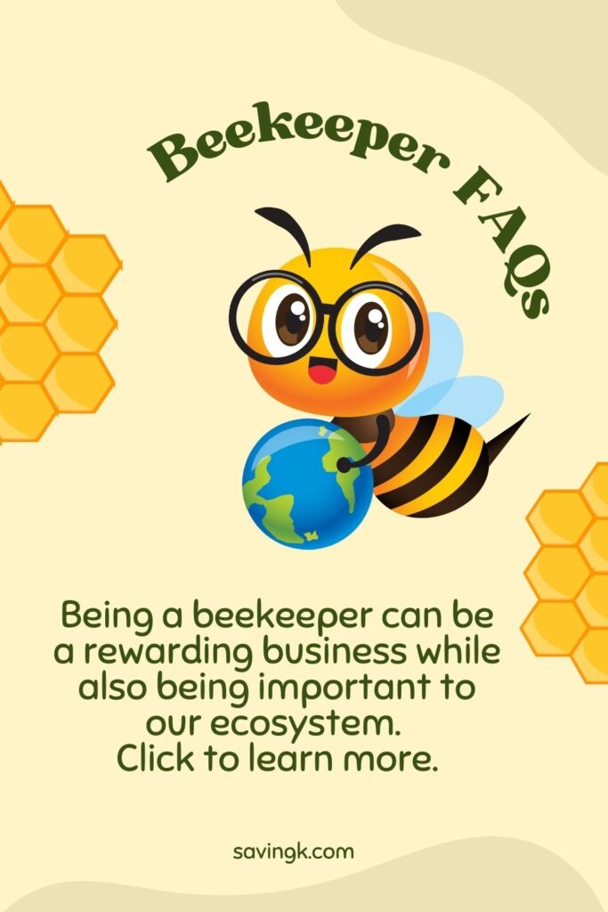 Being a beekeeper can be a rewarding business while also being important to our ecosystem. 