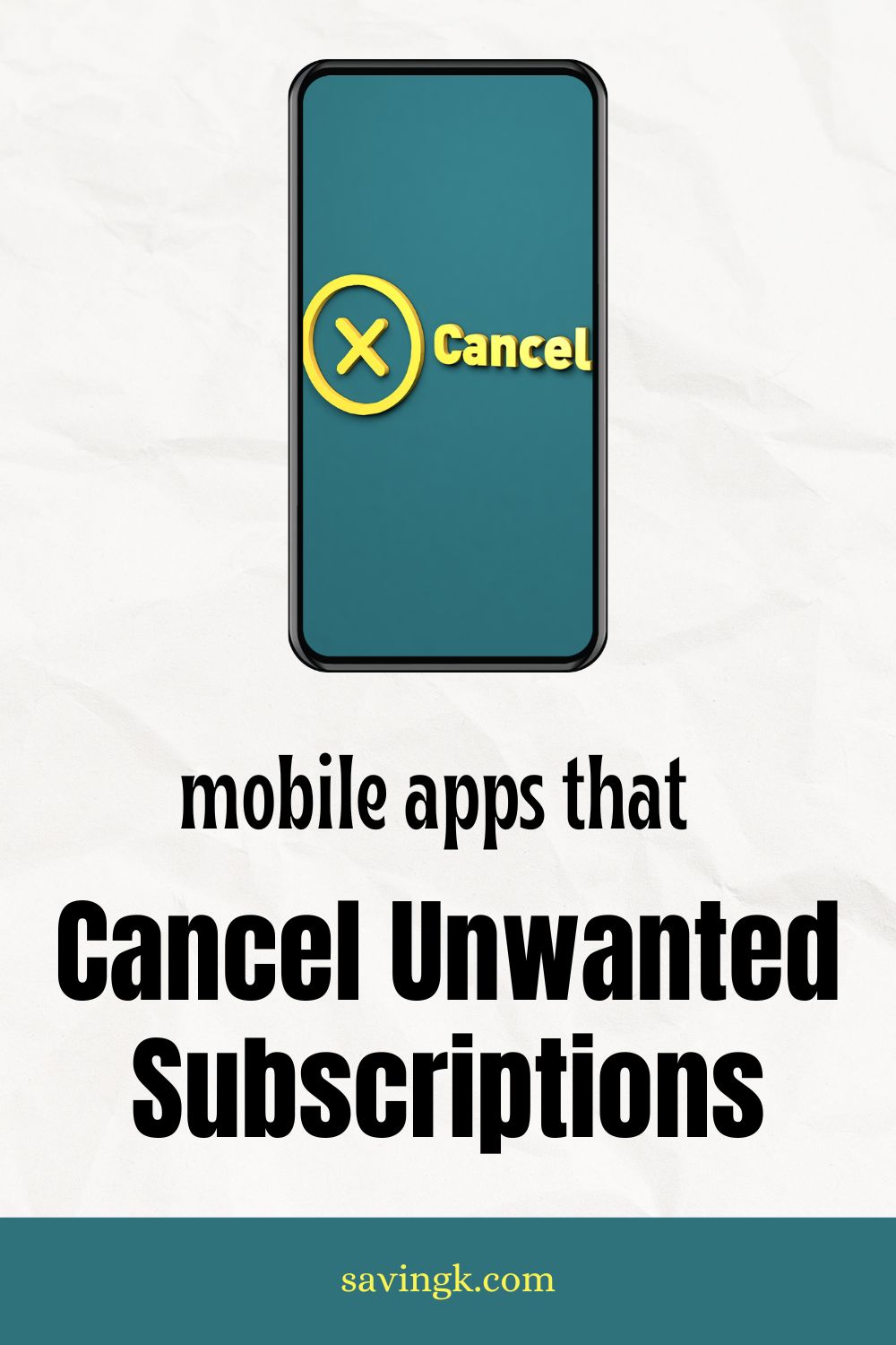 Apps That Cancel Unwanted Subscriptions