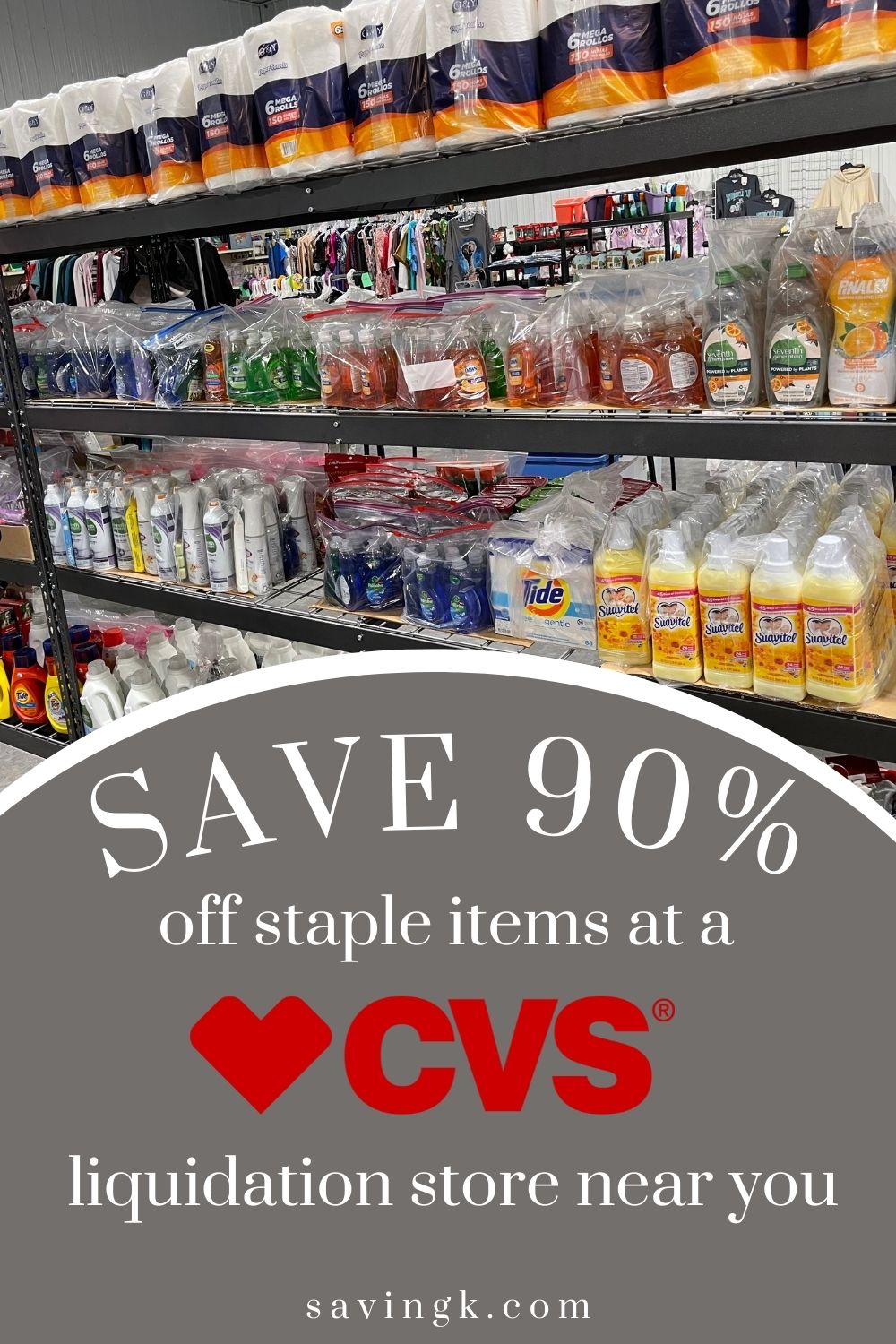 Stock Up For Less At CVS Liquidation Stores