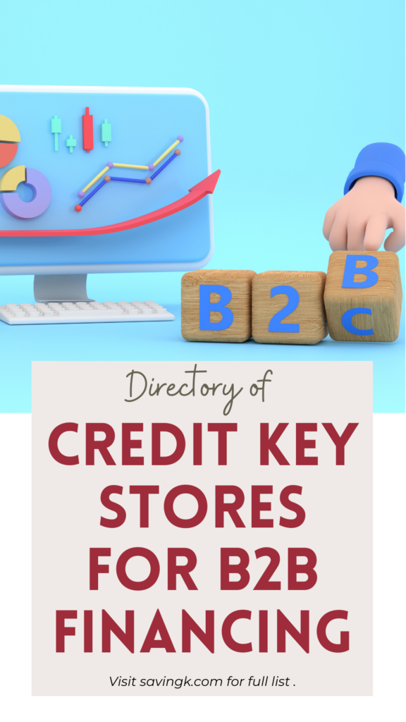 Credit Key Stores For B2B Financing