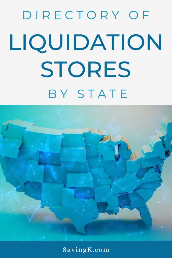 Map Of Liquidation Stores By State - SavingK