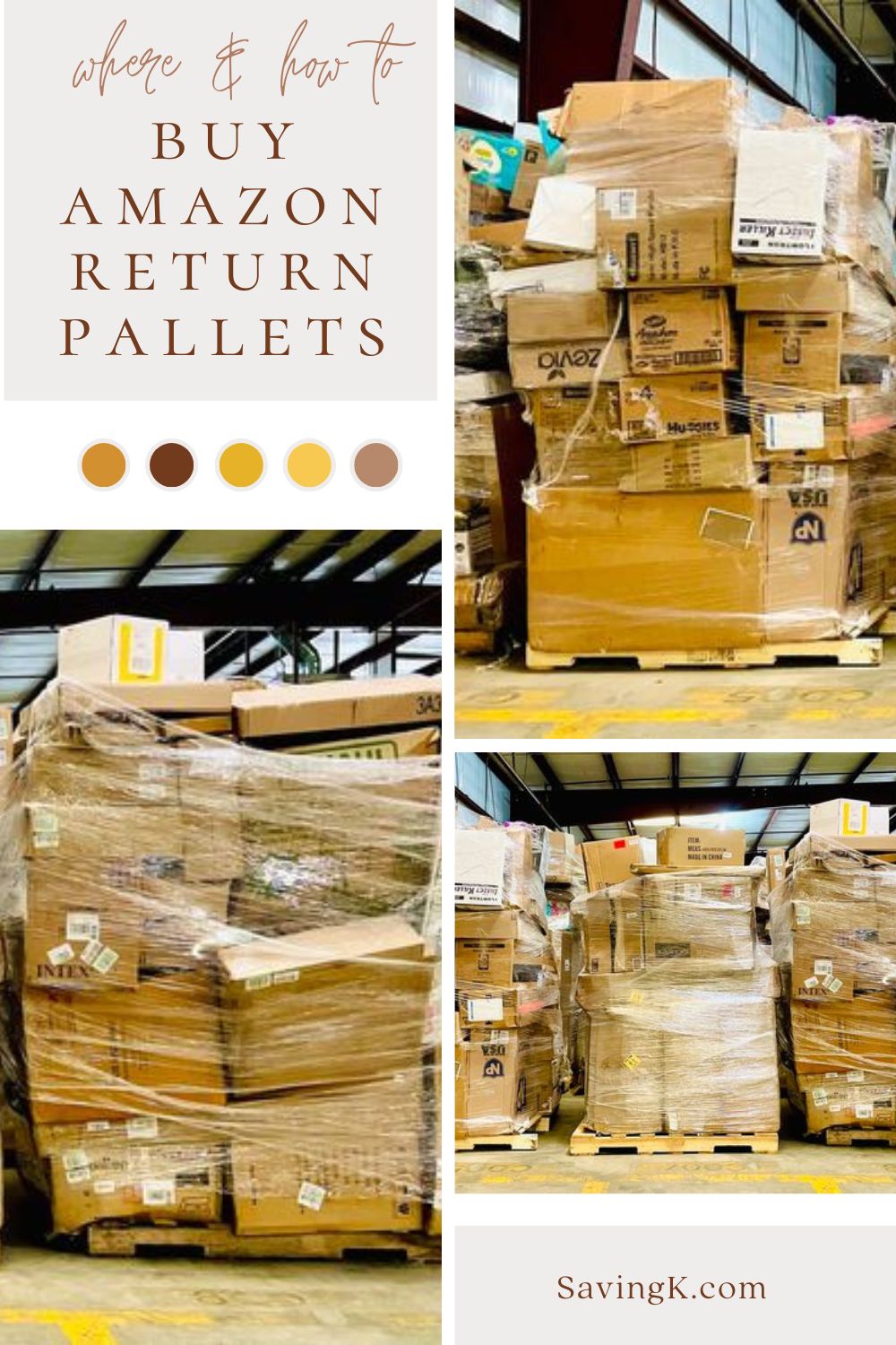 Where & How to Buy Amazon Return Pallets