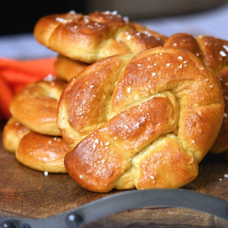 Image for Bread Machine Soft Pretzels Homemade