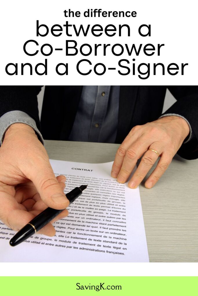 Co-Borrower vs. Co-Signer