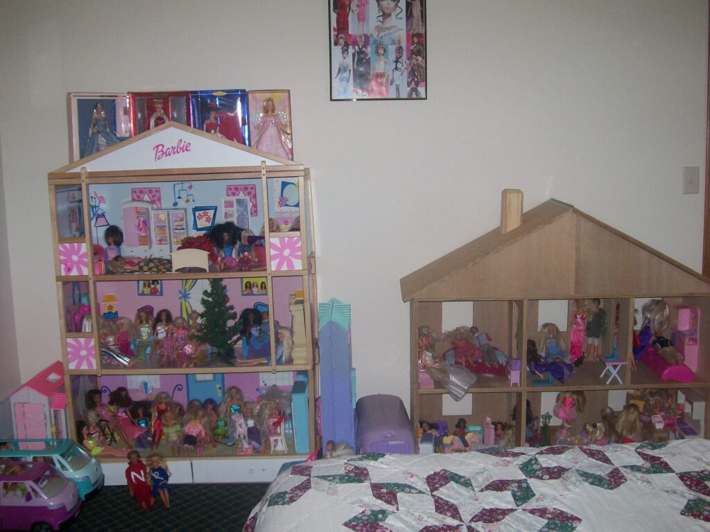 Barbie dollhouses