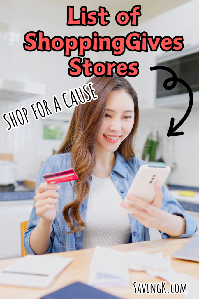 Shop For A Cause With ShoppingGives Stores