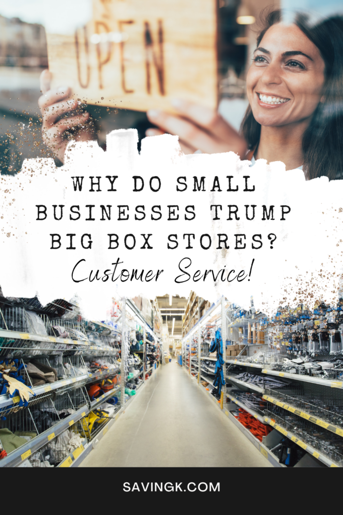 Why Small Businesses Trump Big Box Stores