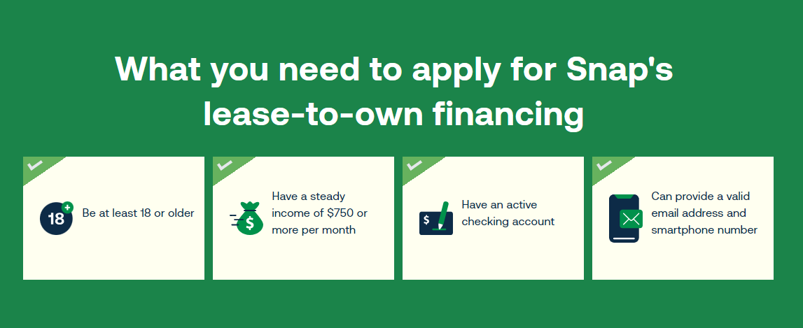 apply for snap financing