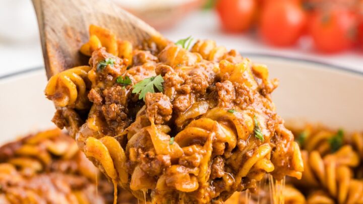 Image for Beef Enchilada Pasta Recipe
