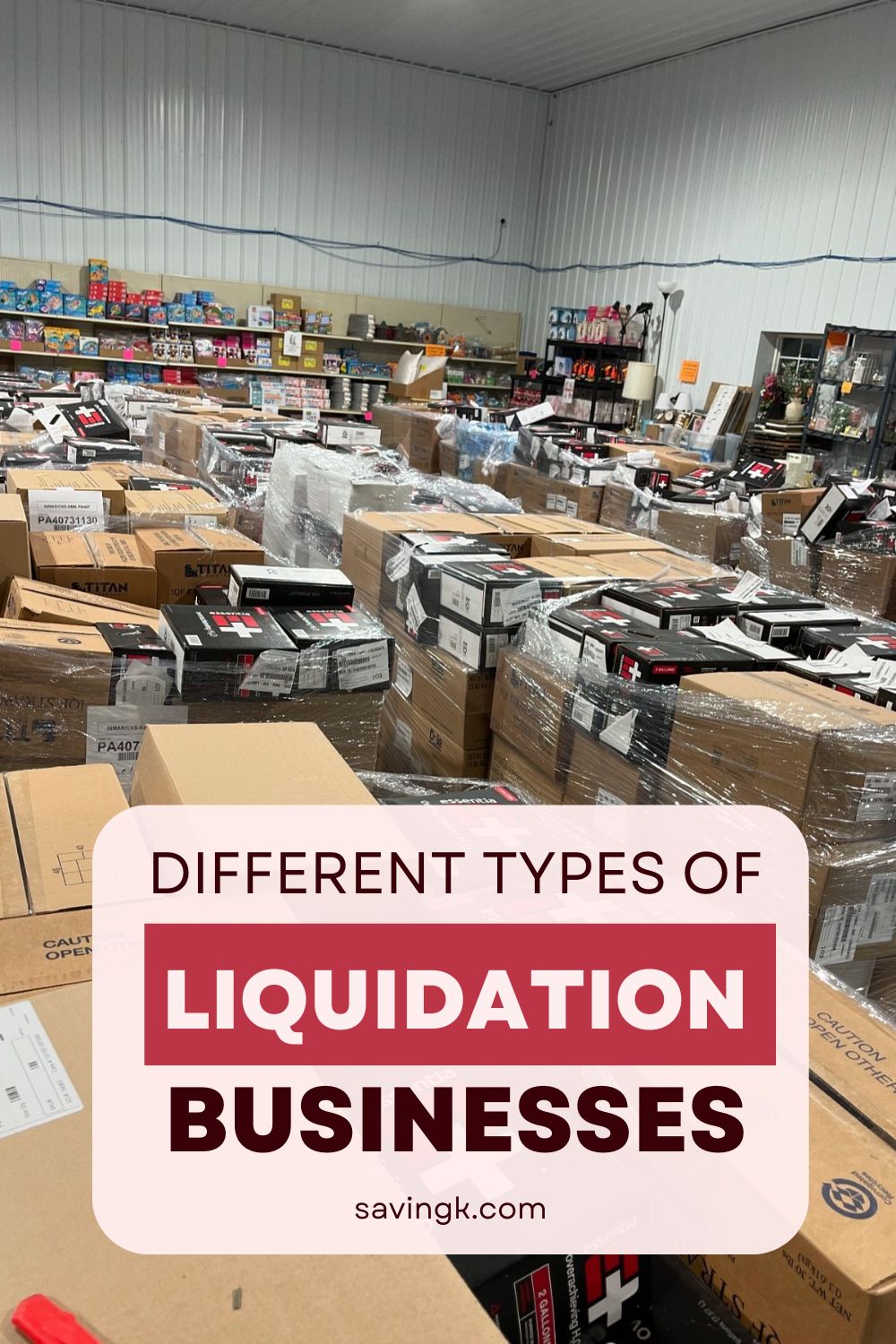 Different Types Liquidation Businesses