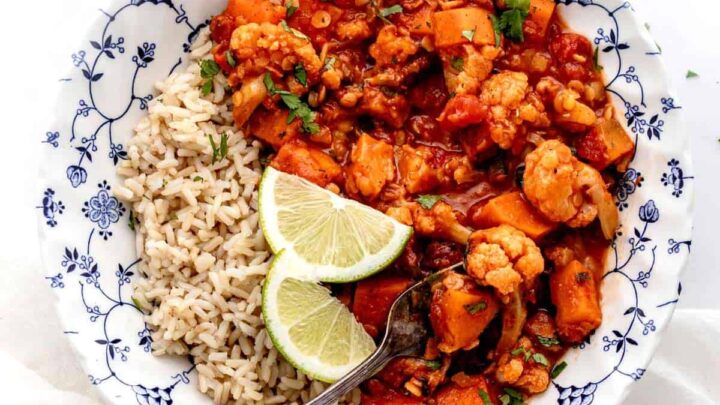 Image for Red Curry Lentils with Sweet Potatoes and Spinach