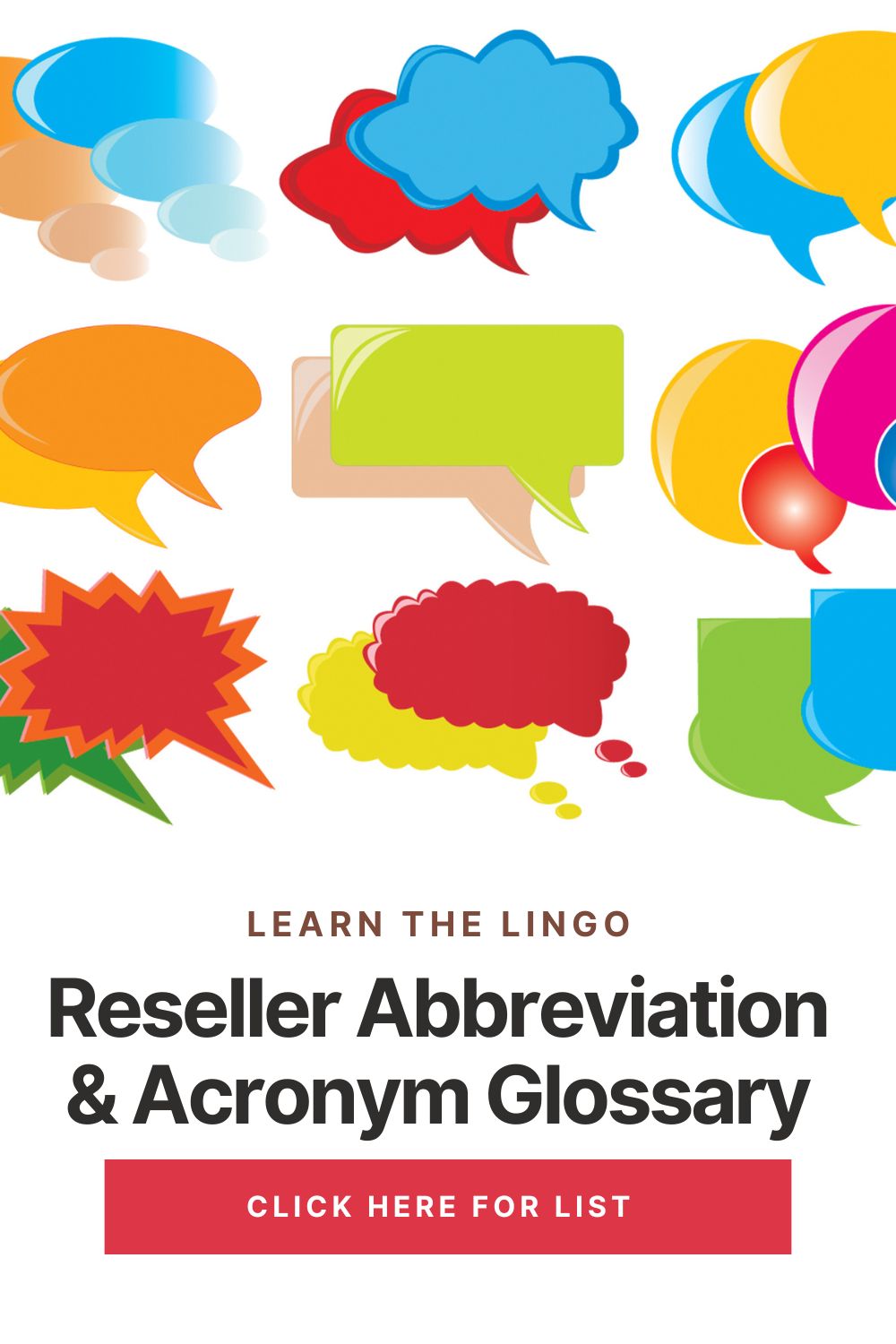 Reseller Abbreviations and Acronyms