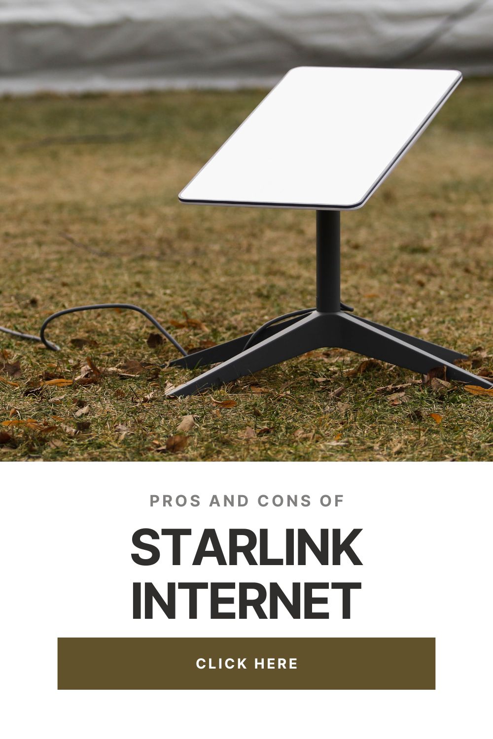 PROS AND CONS OF Starlink Internet