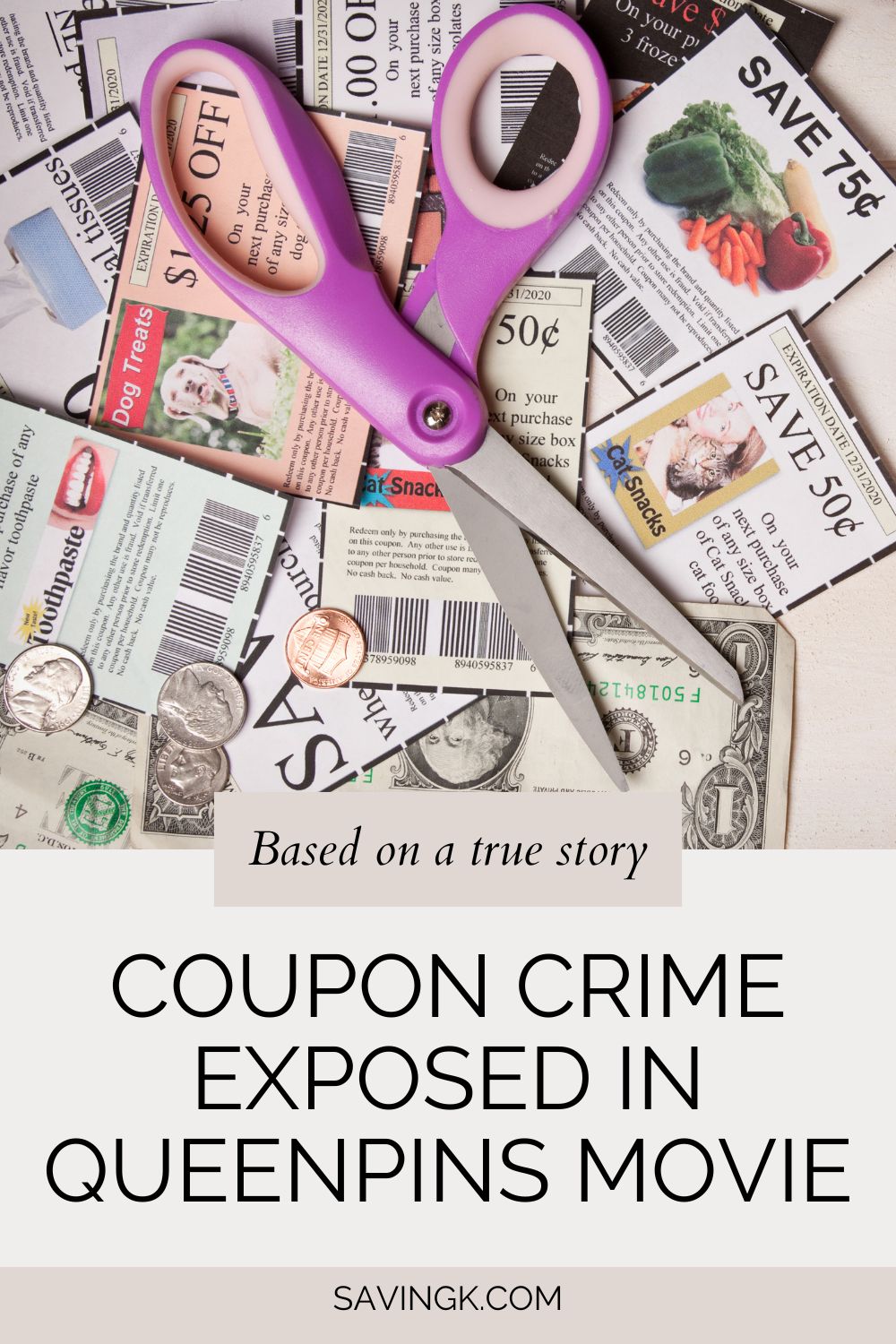 Real-Life Coupon Crime In Queenpins Movie