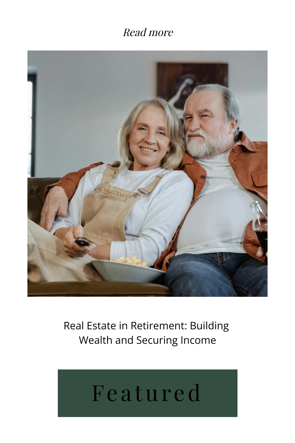 Real Estate in Retirement