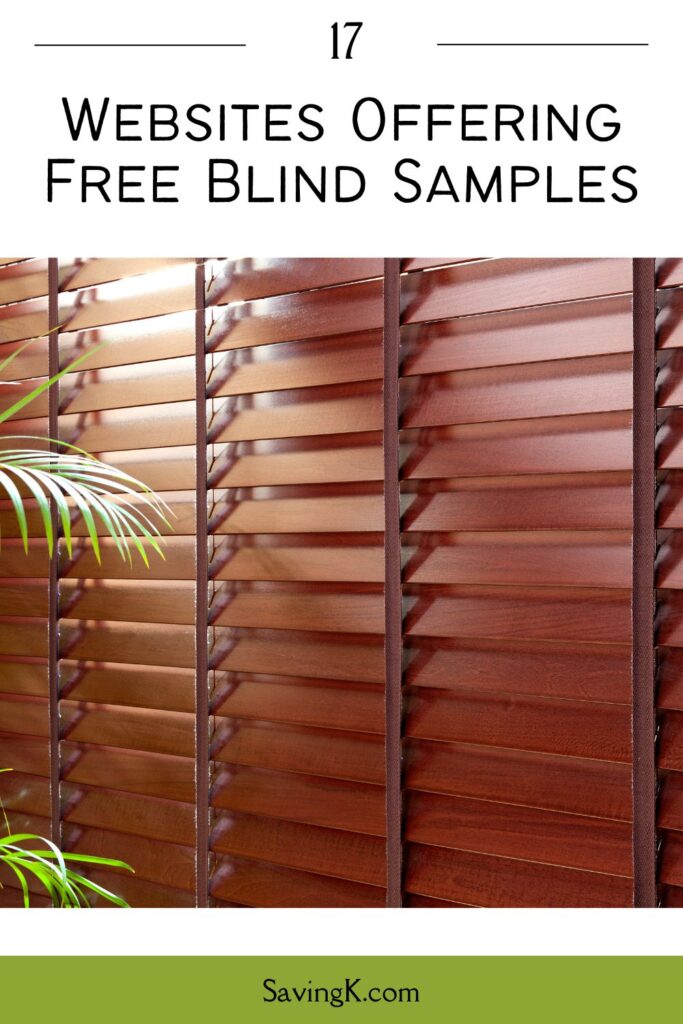 Window Samples Show Free Window Blind Samples and Shade Swatches For Your Home - SavingK