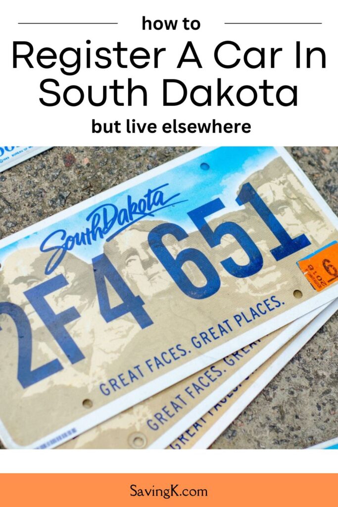 How People Register A Car In South Dakota But Live Elsewhere