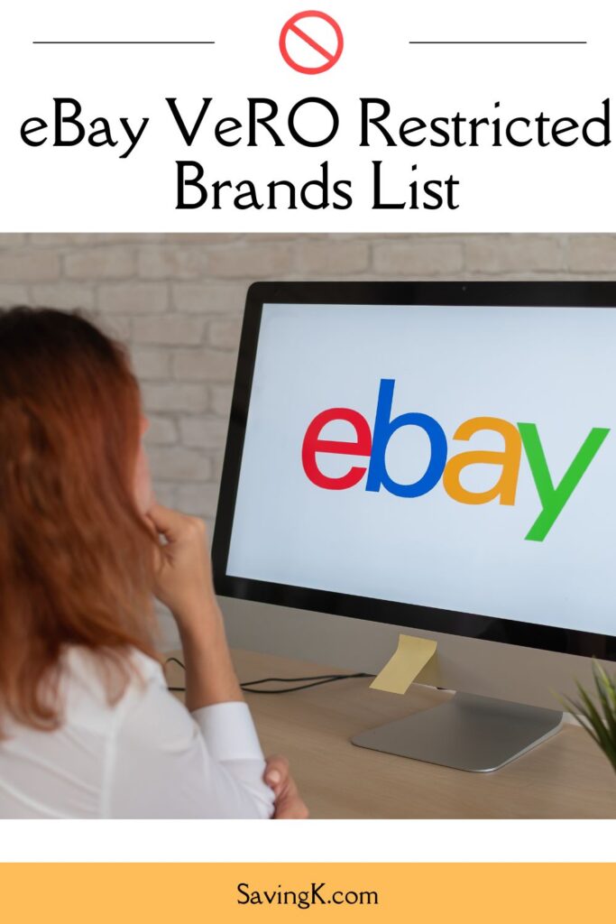 eBay VeRO Restricted Brands List