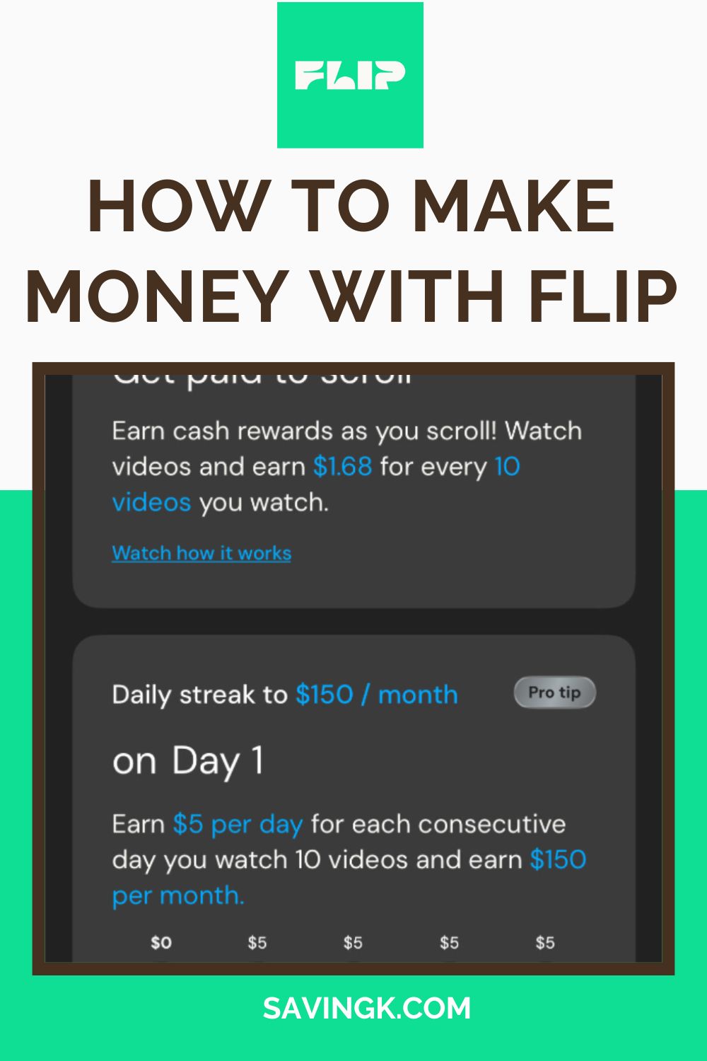 How To Make Money With The Flip App