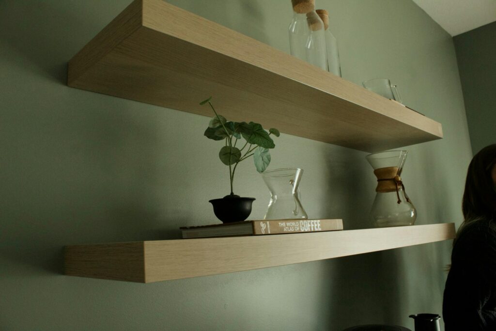 floating shelves