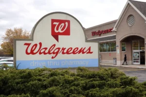 Colorful Walgreens storefront with sale signage, representing money-saving tips and coupon hacks.