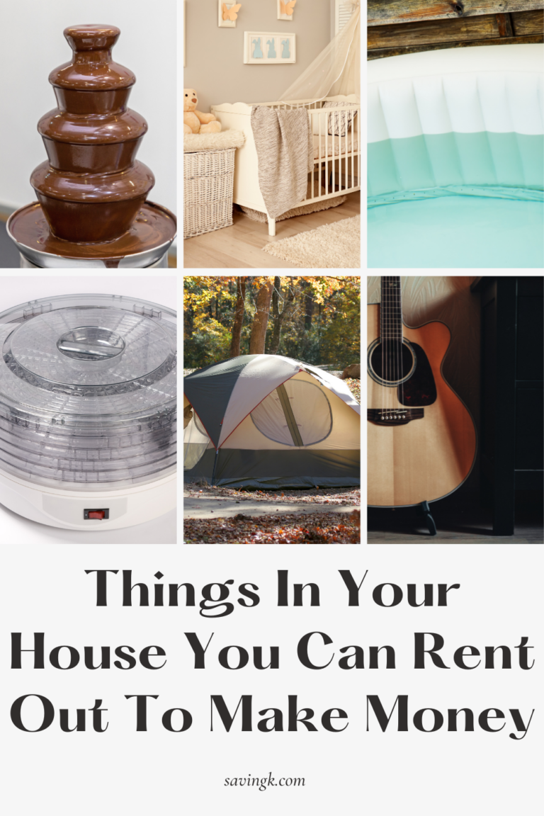 Things In Your House You Can Rent Out To Make Money - SavingK
