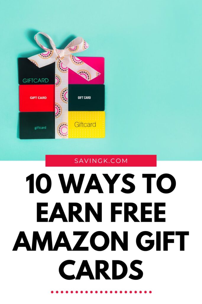 10 Ways To Earn Free Amazon Gift Cards - SavingK