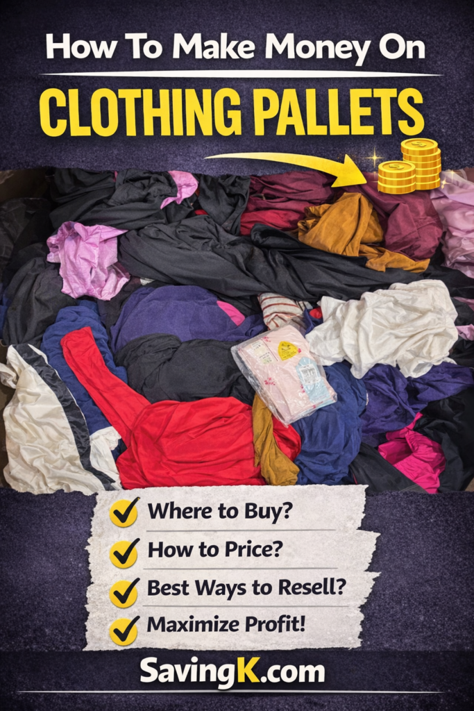 How To Make Money On Clothing Pallets - SavingK