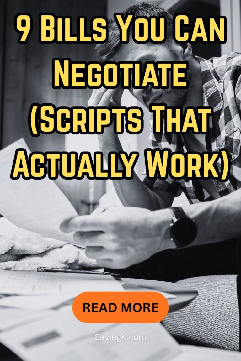 Bills Script 9 Bills You Can Negotiate (Scripts That Actually Work) - SavingK
