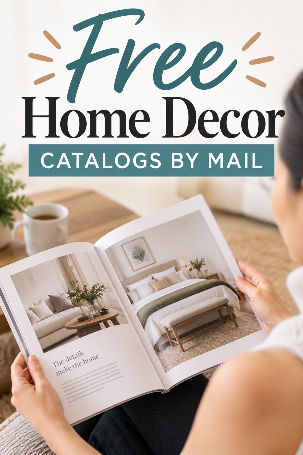 Free home decor catalogs by mail featuring furniture and decorating inspiration